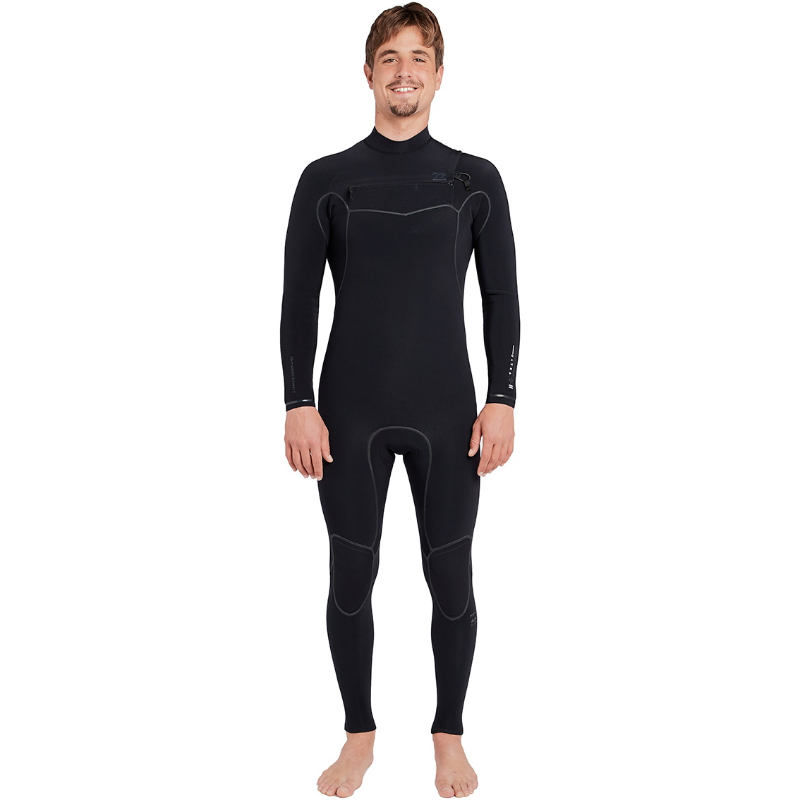 Billabong Furnace Carbon Ultra 4/3mm Chest Zip Våddragt Sort L44m01