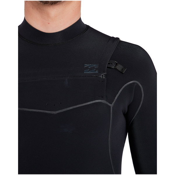 Billabong Furnace Carbon Ultra 4/3mm Chest Zip Våddragt Sort L44m01