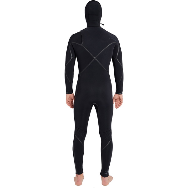 Billabong Furnace Carbon Ultra Hætte 6/5mm Chest Zip Våtdrakt Sort L46m01