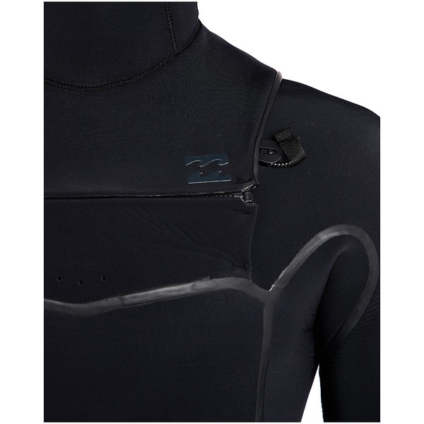 Billabong Furnace Carbon Ultra Hætte 6/5mm Chest Zip Våtdrakt Sort L46m01