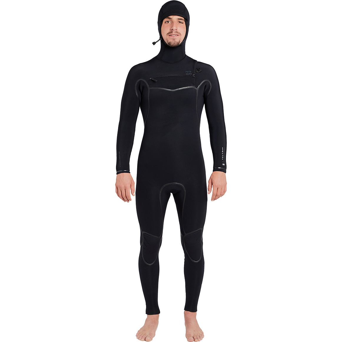 Billabong Furnace Carbon Ultra Hætte 6/5mm Chest Zip Våtdrakt Sort L46m01