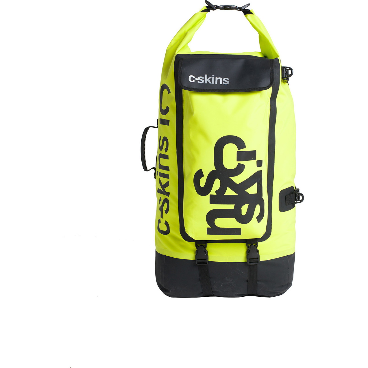 2026 C-skins Storm Chaser 80l Drybag C-dbp80 - Fluorescerende Gul