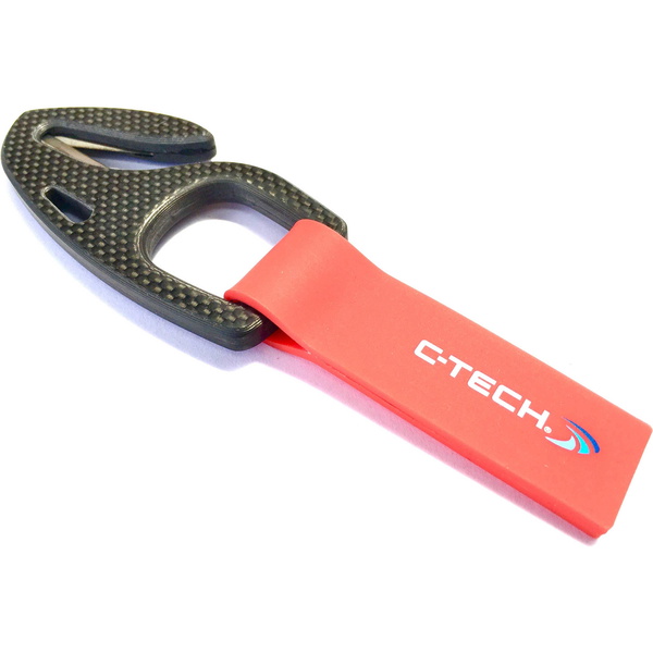C-Shark Sikkerhedskniv CSSK - Black / Rød