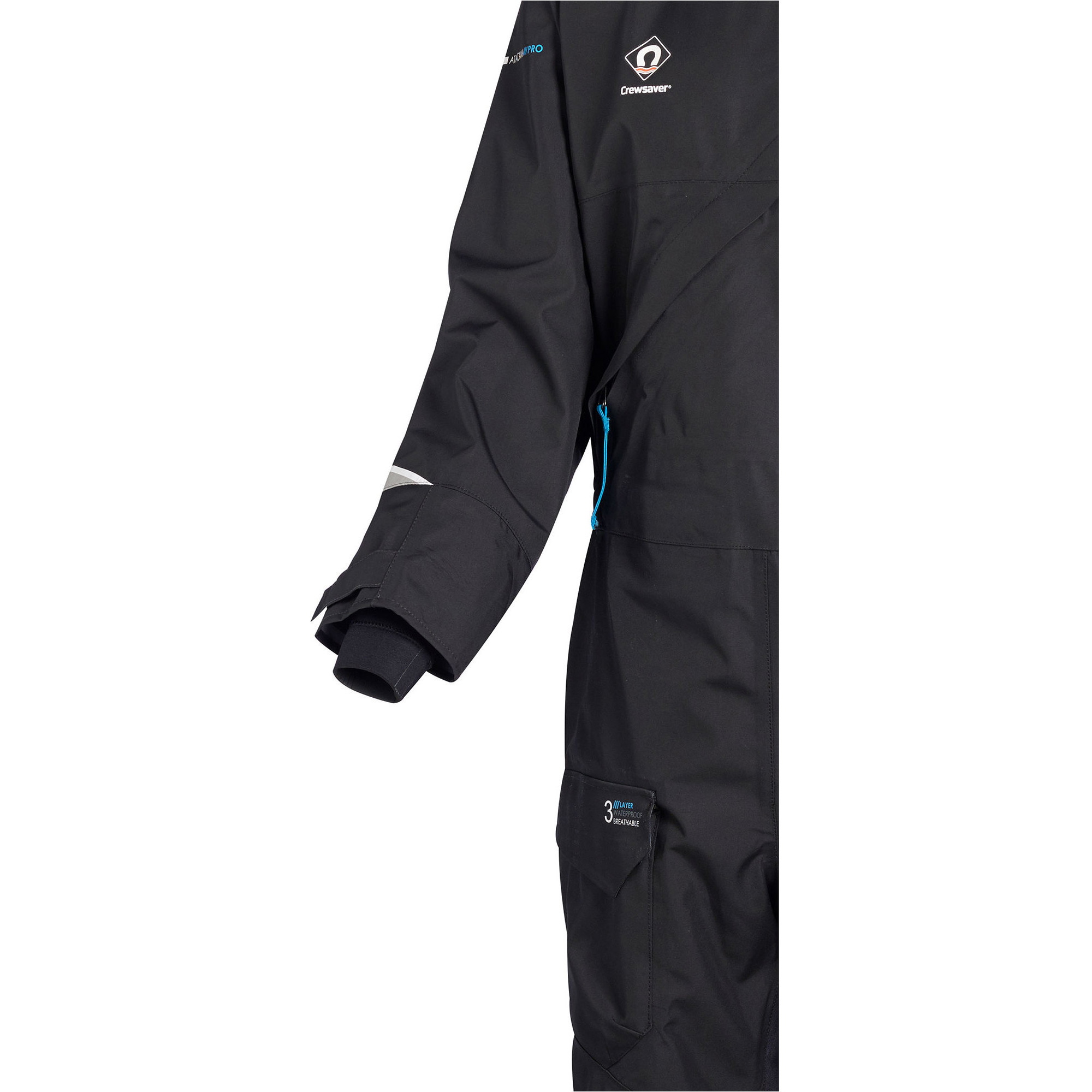 2026 Crewsaver Atacama Pro Drysuit  & Free Underdragt 6556 - Sort