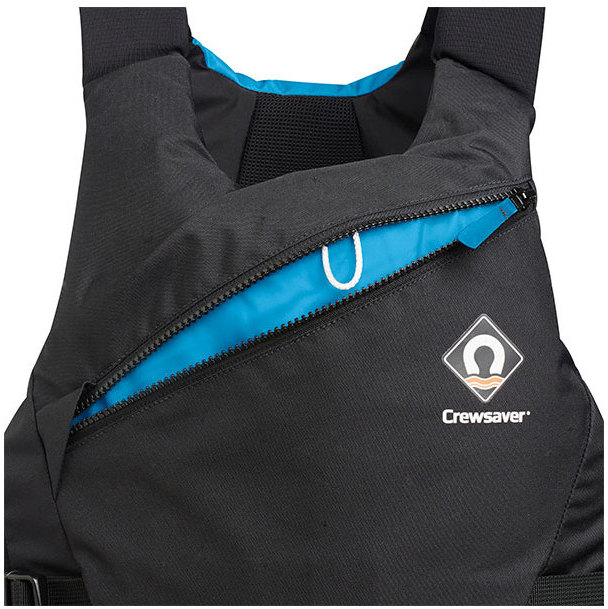 2025 Crewsaver Junior Pro 50N Side Lynlås Opdriftshjælp Black / Blå 2620J