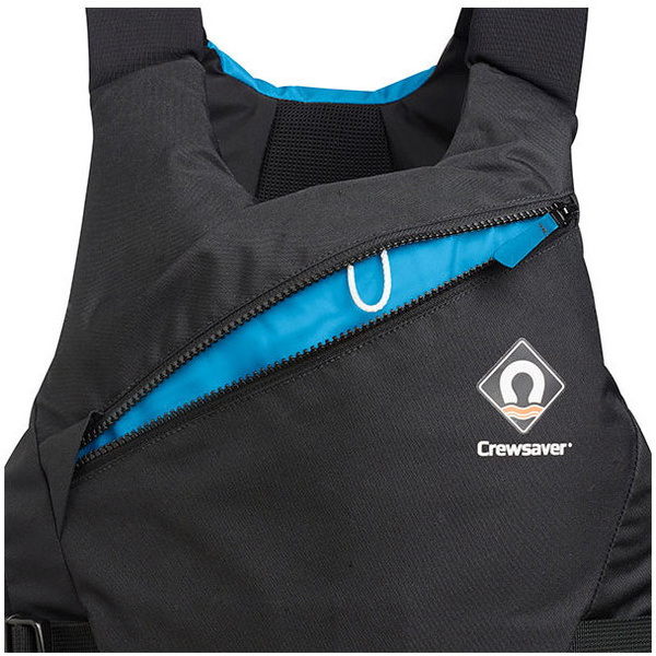 2025 Crewsaver Pro Crewsaver Lynlås Opdrift Støtte Sort / Blå 2620
