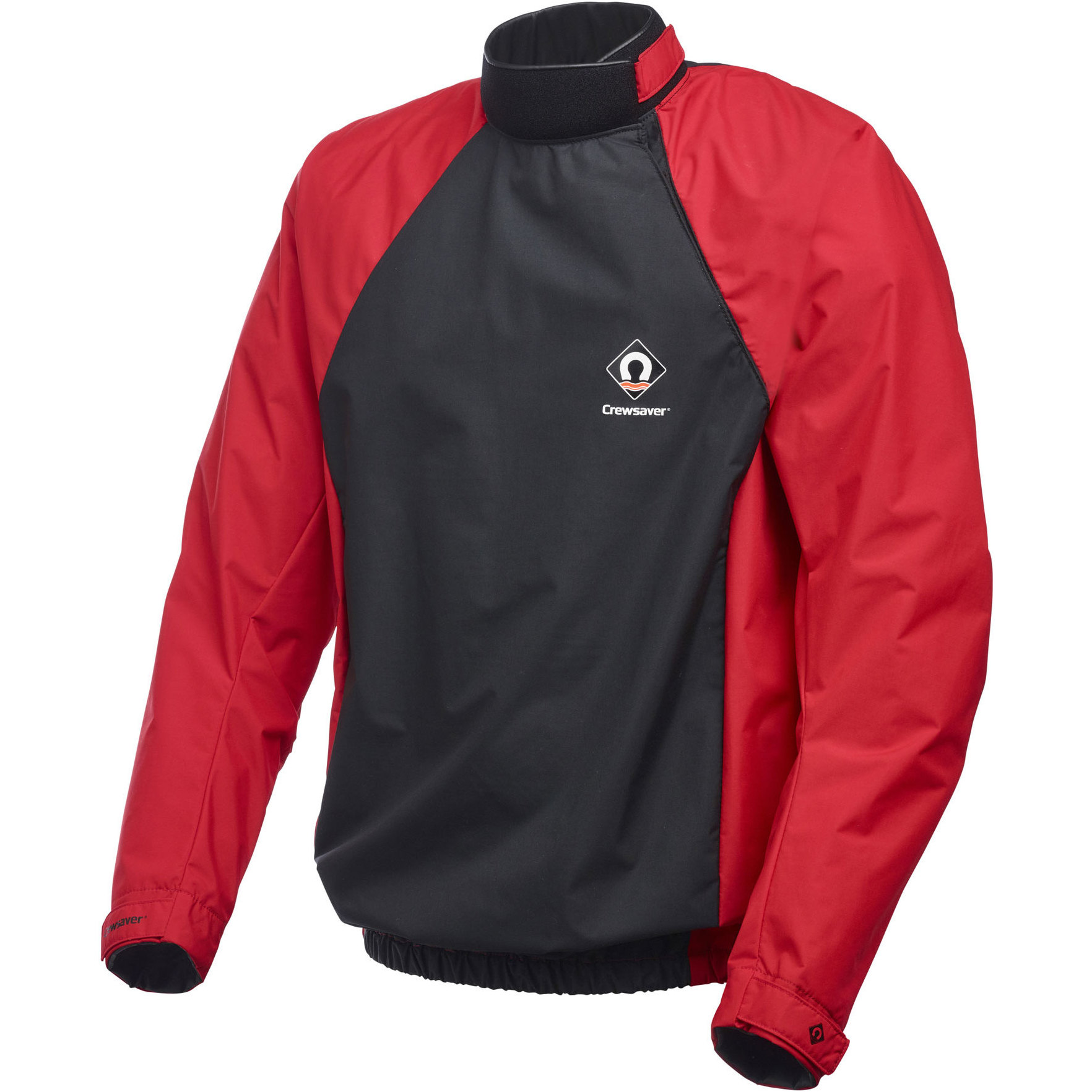 2026 Crewsaver Spray Cag Black /Rød 6975