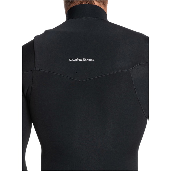 2022 Quiksilver Daglige Møder 5/4/3mm Chest Zip Våddragt Eqyw103120 - Sort