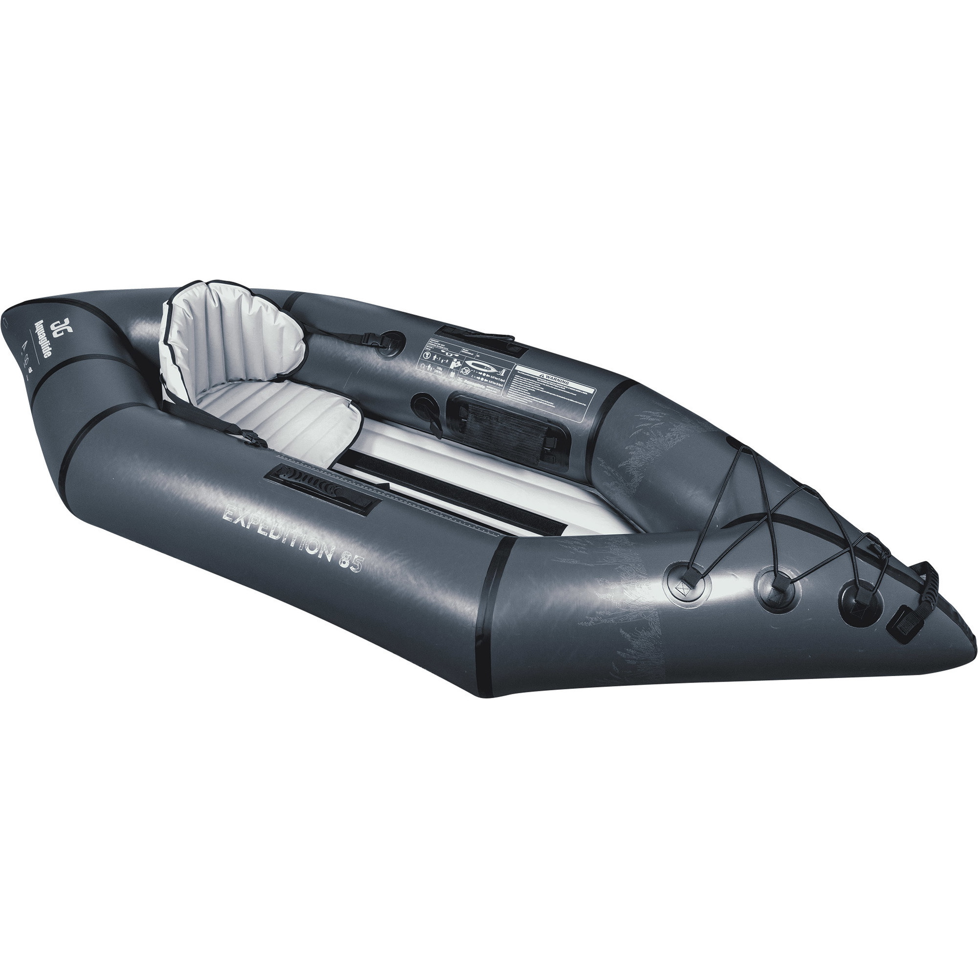2026 Aquaglide Ekspedition I Baglandet 85 Ultralight 1 Person Kajak AGEXP1 - Navy