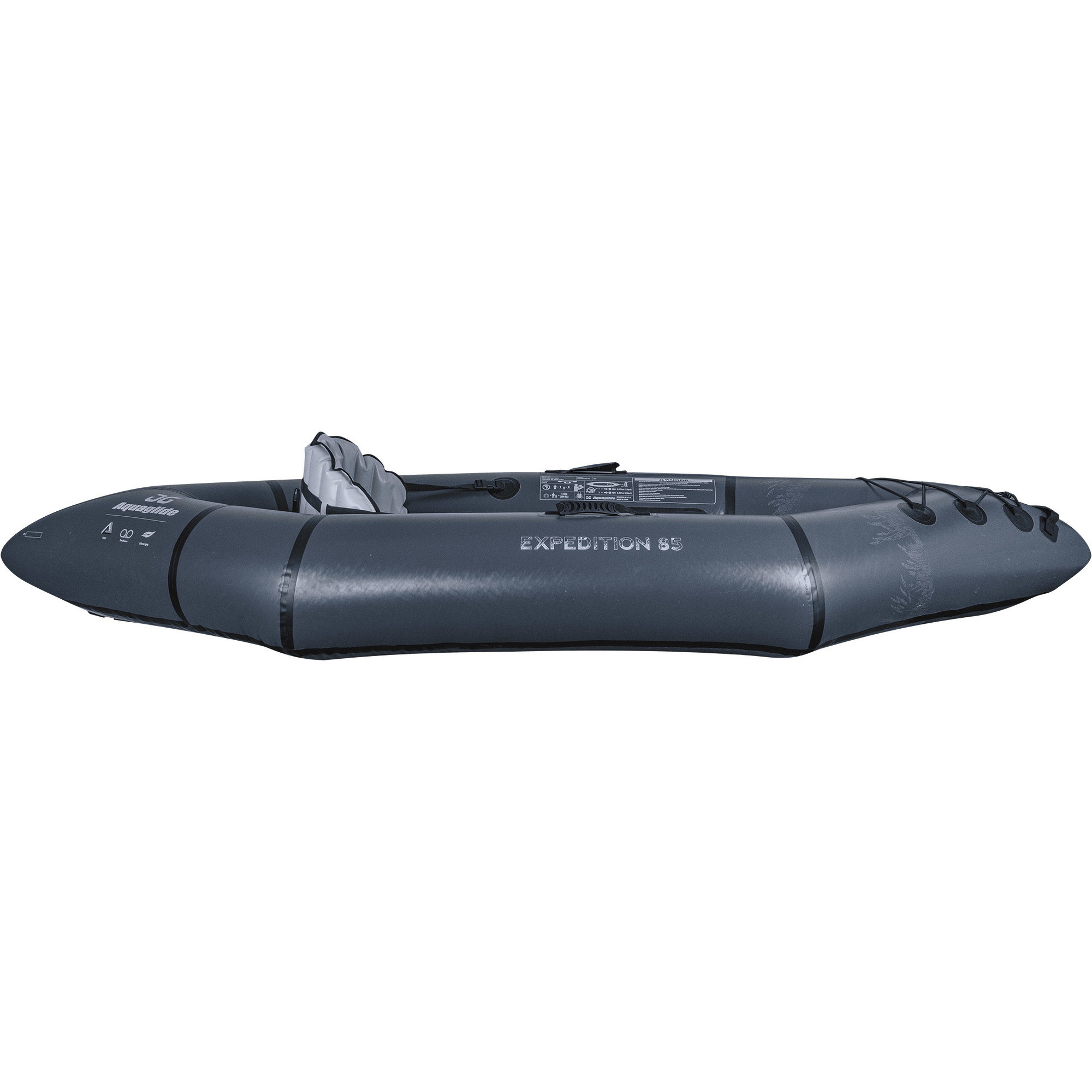 2026 Aquaglide Ekspedition I Baglandet 85 Ultralight 1 Person Kajak AGEXP1 - Navy