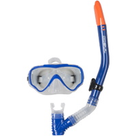 Junior Tarponmaske & Snorkelsæt I Blå / Sort