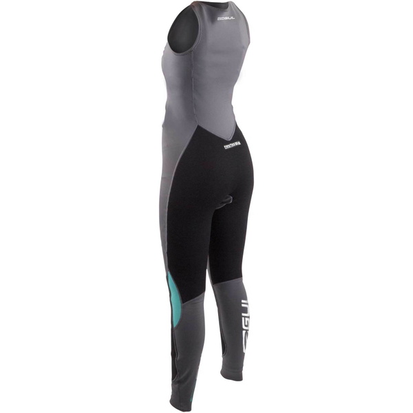 2025 GUL Dame Code Zero 1mm Long Jane Våddragt CZ4310-B9 - Grey