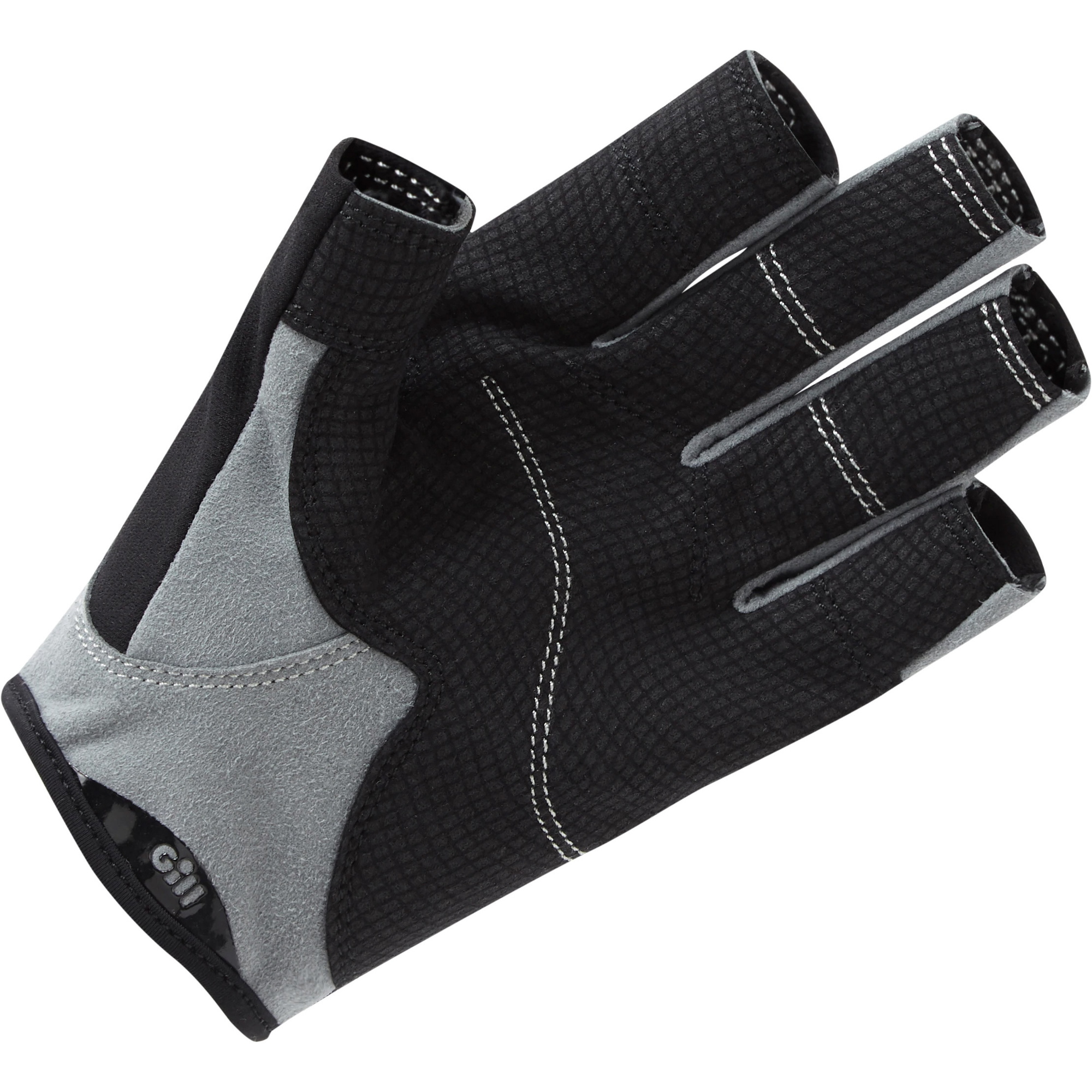 2026 Gill Junior Deckhand-handsker Med Korte Fingre 7043J - Black