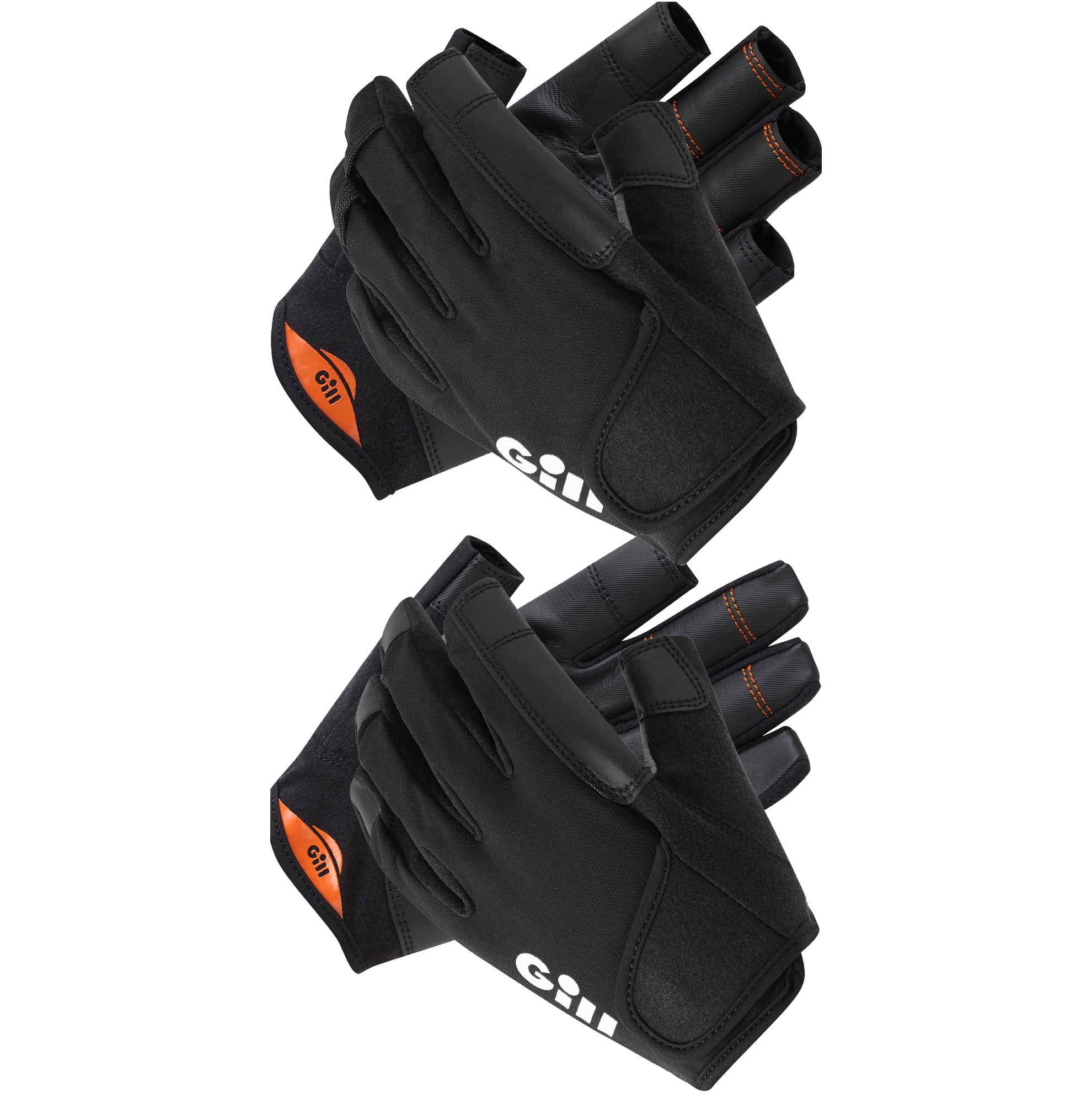 Gill Double Pack Championship Short & Long Finger Sejlerhandsker - Sorte