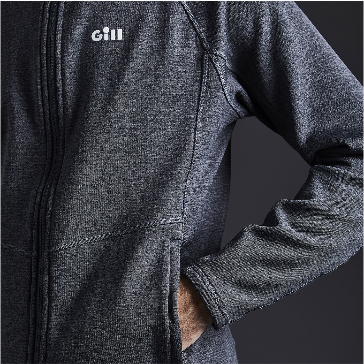 Gill Dart Hoody 1101 - Til Mænd Steel Grey