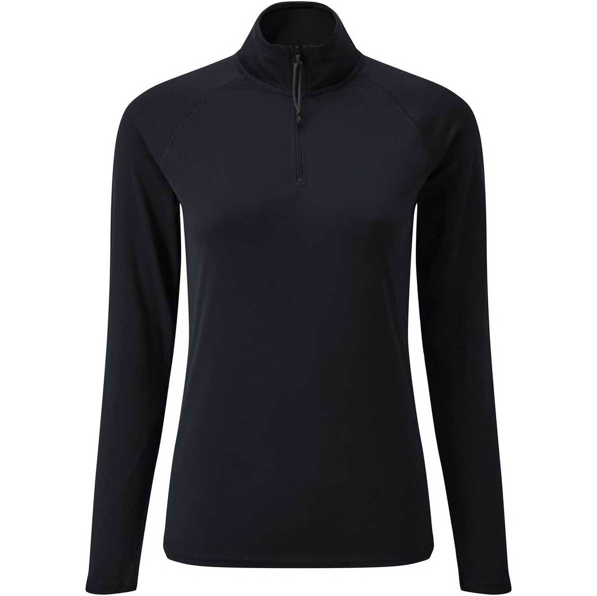 2026 Gill Uv Tec Langærmet Zip Tee Til Kvinder Uv009w - Navy