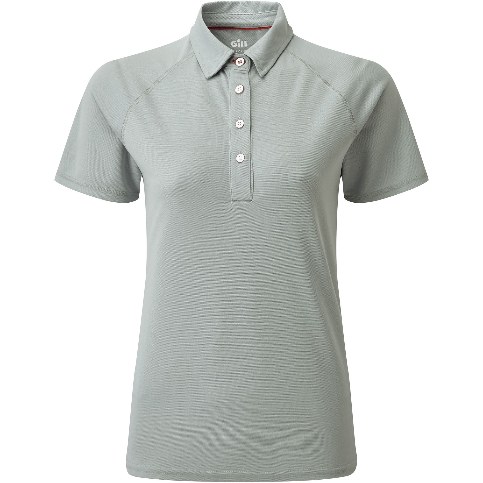 2026 Gill Kvinder Uv Tec Polo Top Grå Uv008w