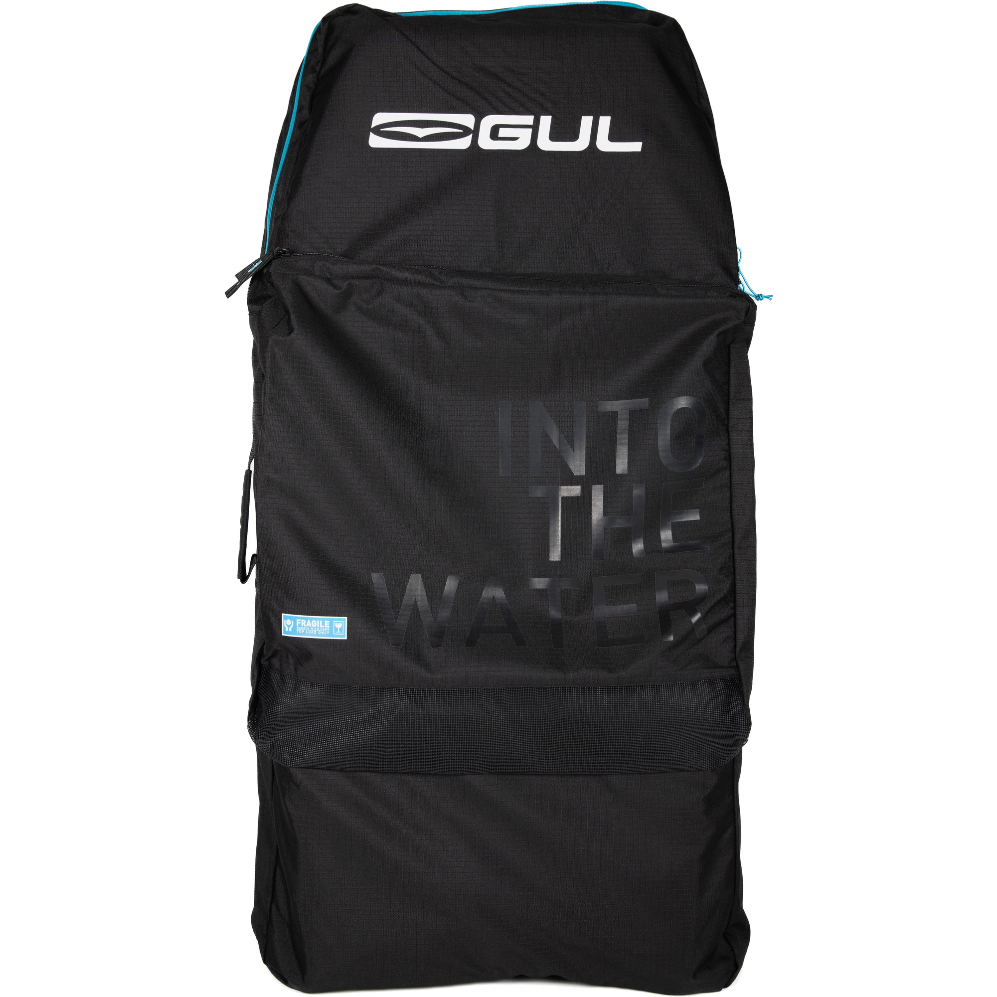 2026 Gul Arica Bodyboard Taske Lu0127-c1 - Sort / Sølv