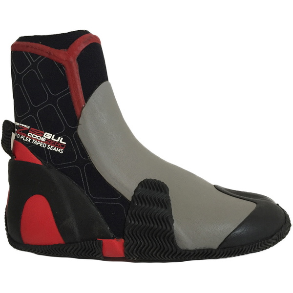 Gul Code Zero Split Toe 5mm Neopren Bagagerum I Sort / Rød Bo1277