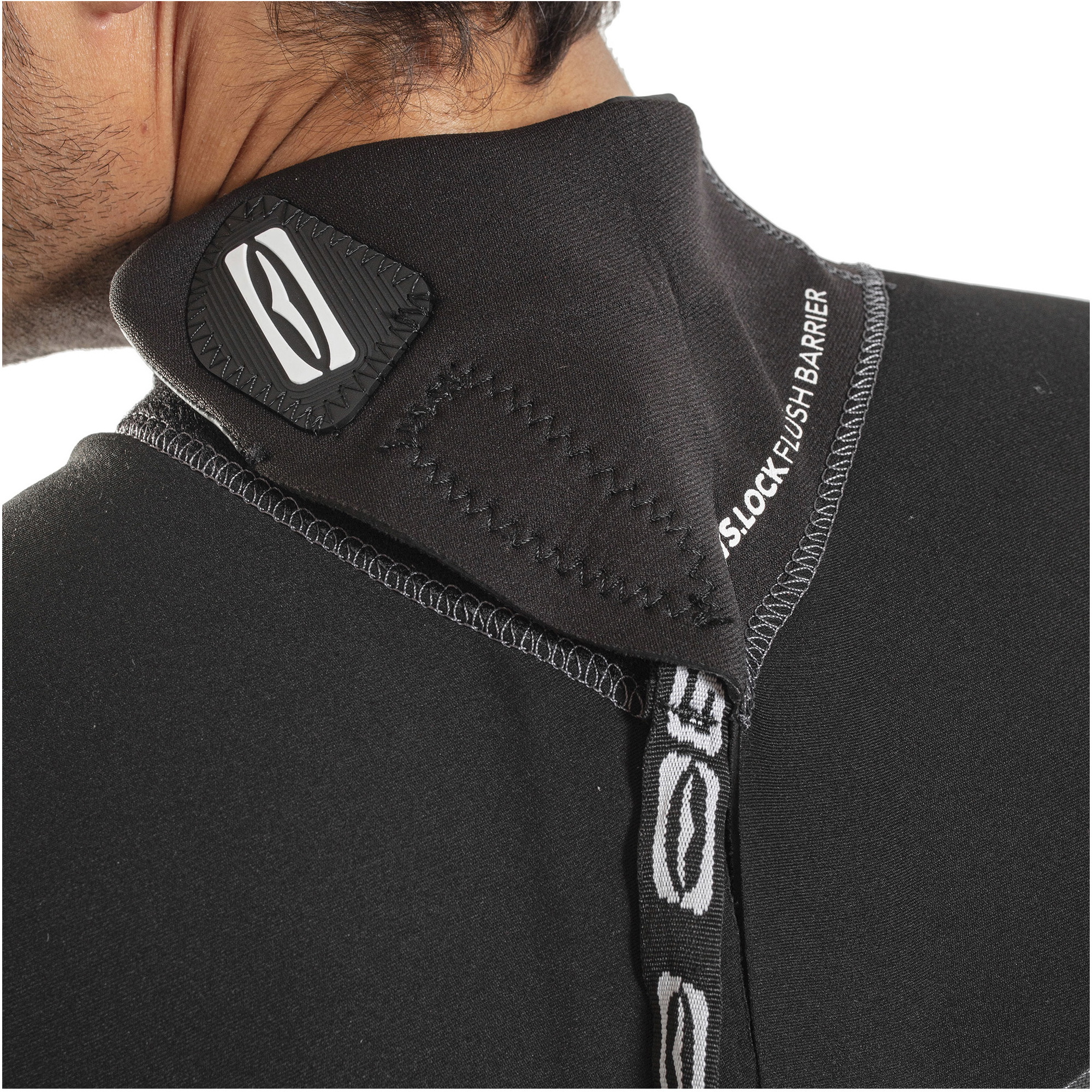 2025 Generøs Mand Response 5/3mm Gbs Back Zip Våddragt Re1213-c1 - Grå/sort