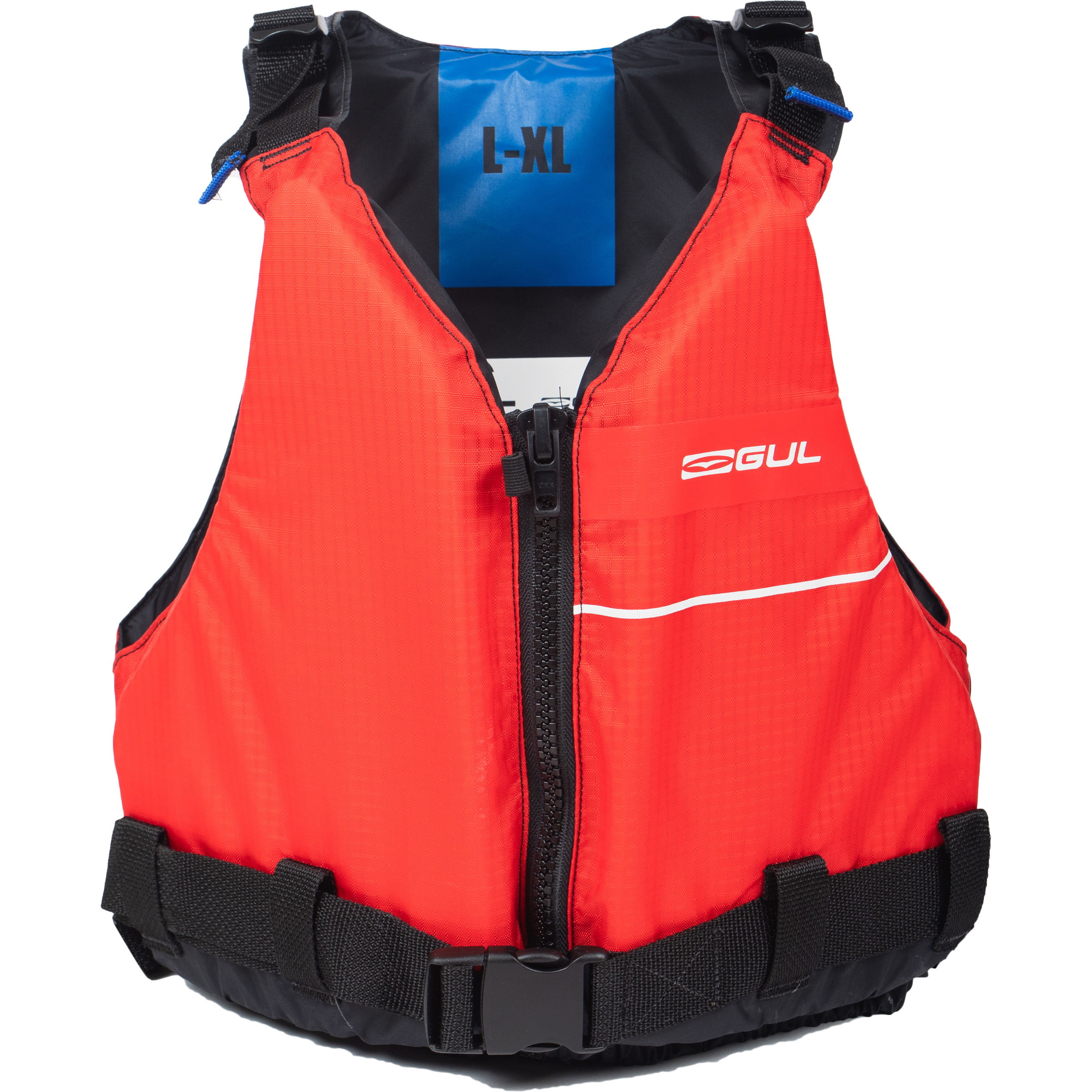 2026 Gul Junior Fritidsvest Opdriftshjælp Gk0007-B7 - Red / Black