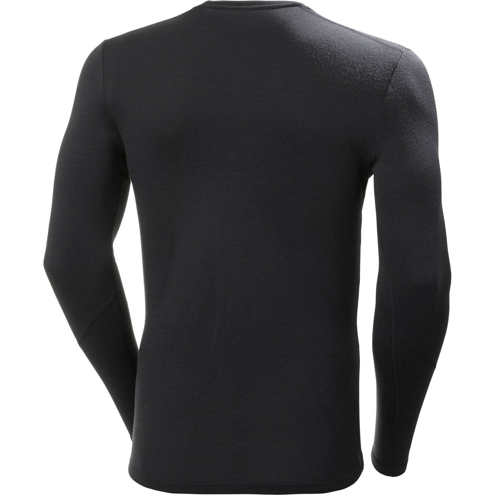 2021 Helly Hansen Mænds Helly Hansen Mid Weight Crew Top 49364 - Sort