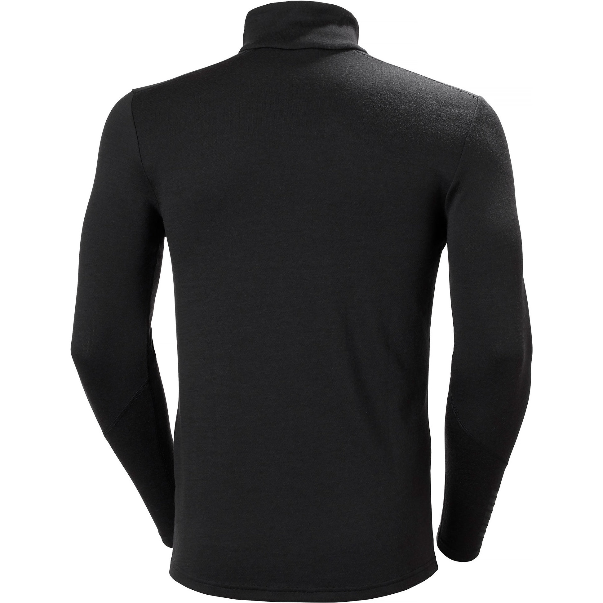 2025 Helly Hansen Herre Lifa Merino Mid Weight 1/2 Zip Top 49363 - Black