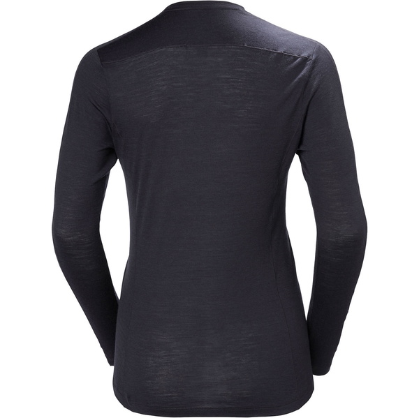 2021 Helly Hansen Kvinders Merino Lys Top ærme Top Ibenholt 48366
