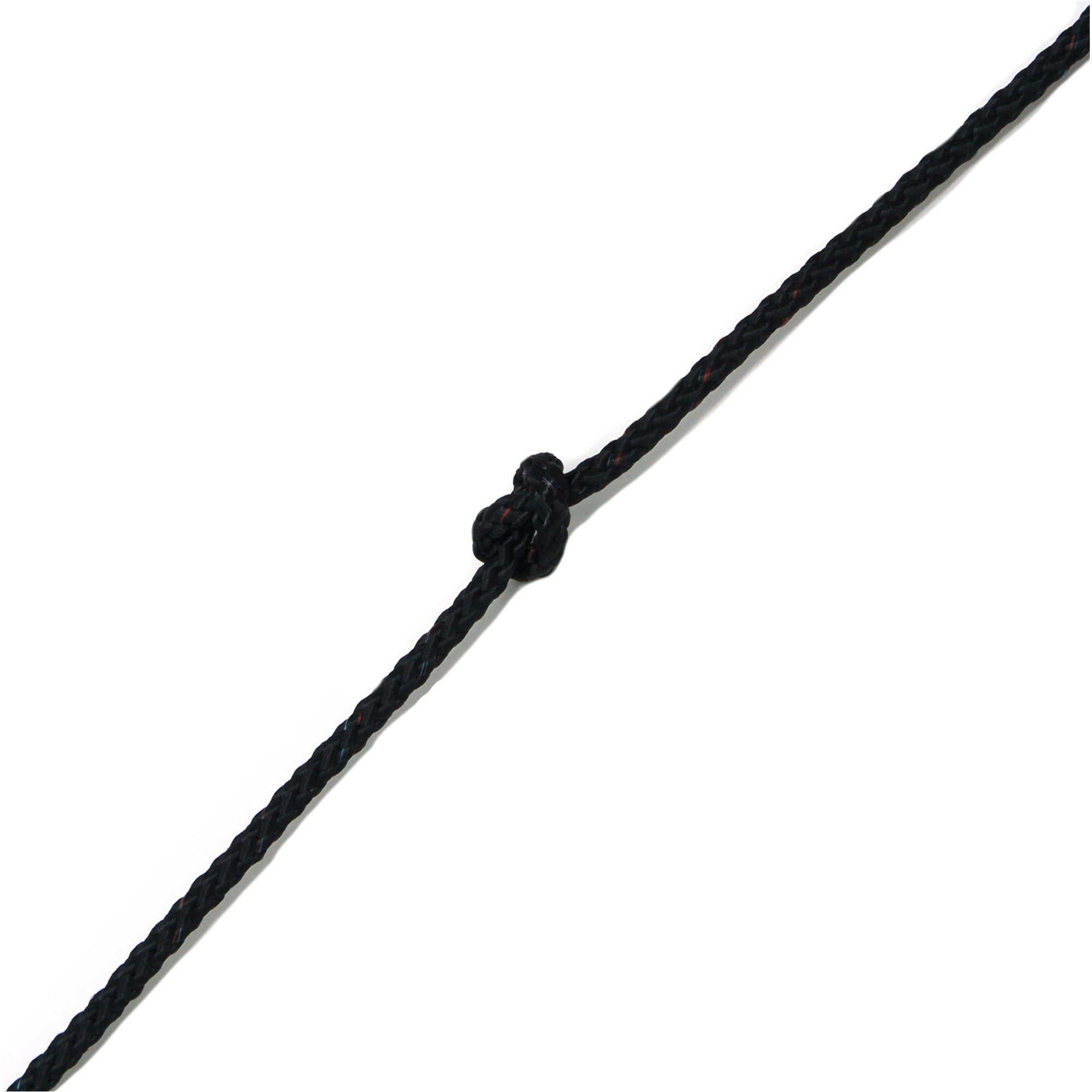 Kingfisher 8 Plait Standard Polyester Almindelig Jolle Reb Sort Stx2 - Pris Pr. Meter