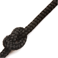 Mat Polyester Reb Sort