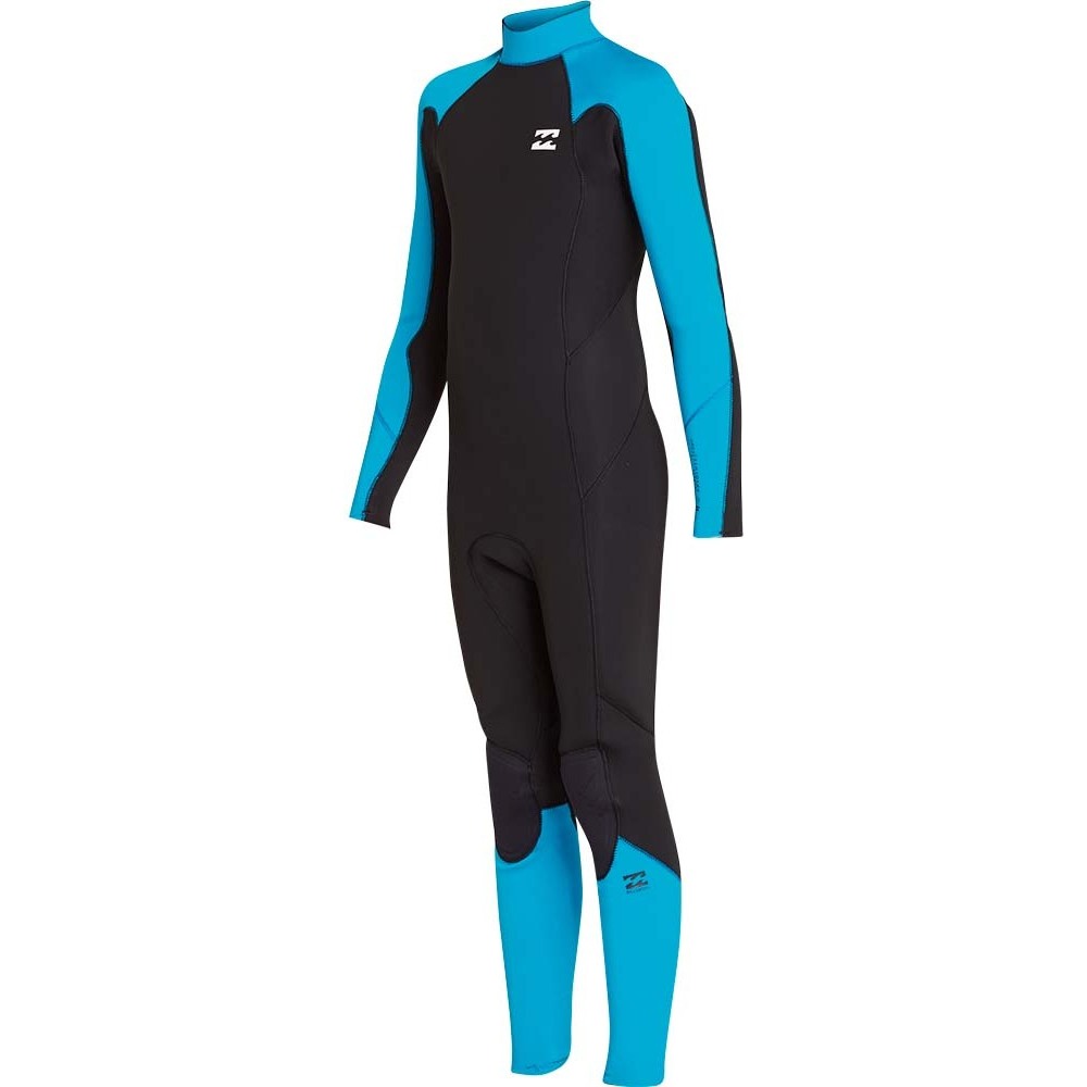 Billabong Junior Furnace Absolute 4/3mm Back Zip Våddragt Blå Lagune L44b06