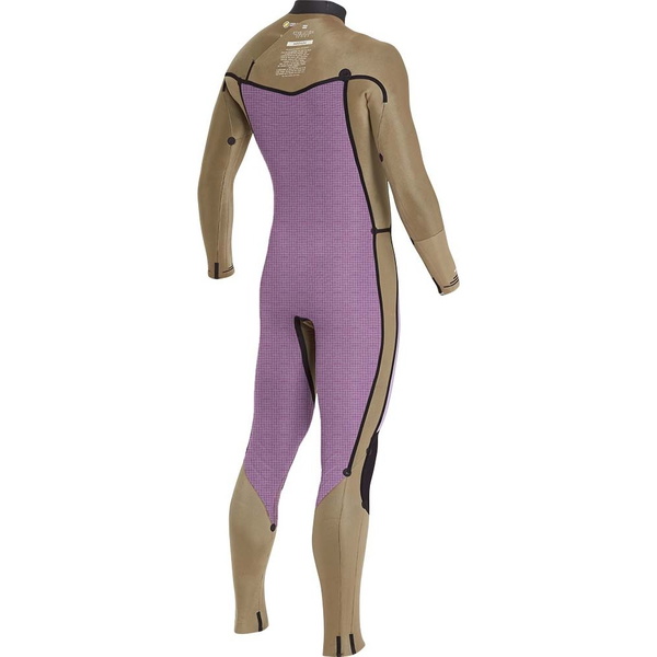 Billabong Furnace Revolution 5/4mm Chest Zip Våddragt Skifer L45m50