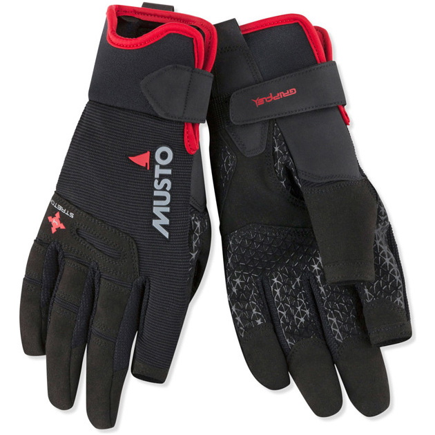 Musto Performance Sejlerhandsker Med Lange Fingre Black AUGL004