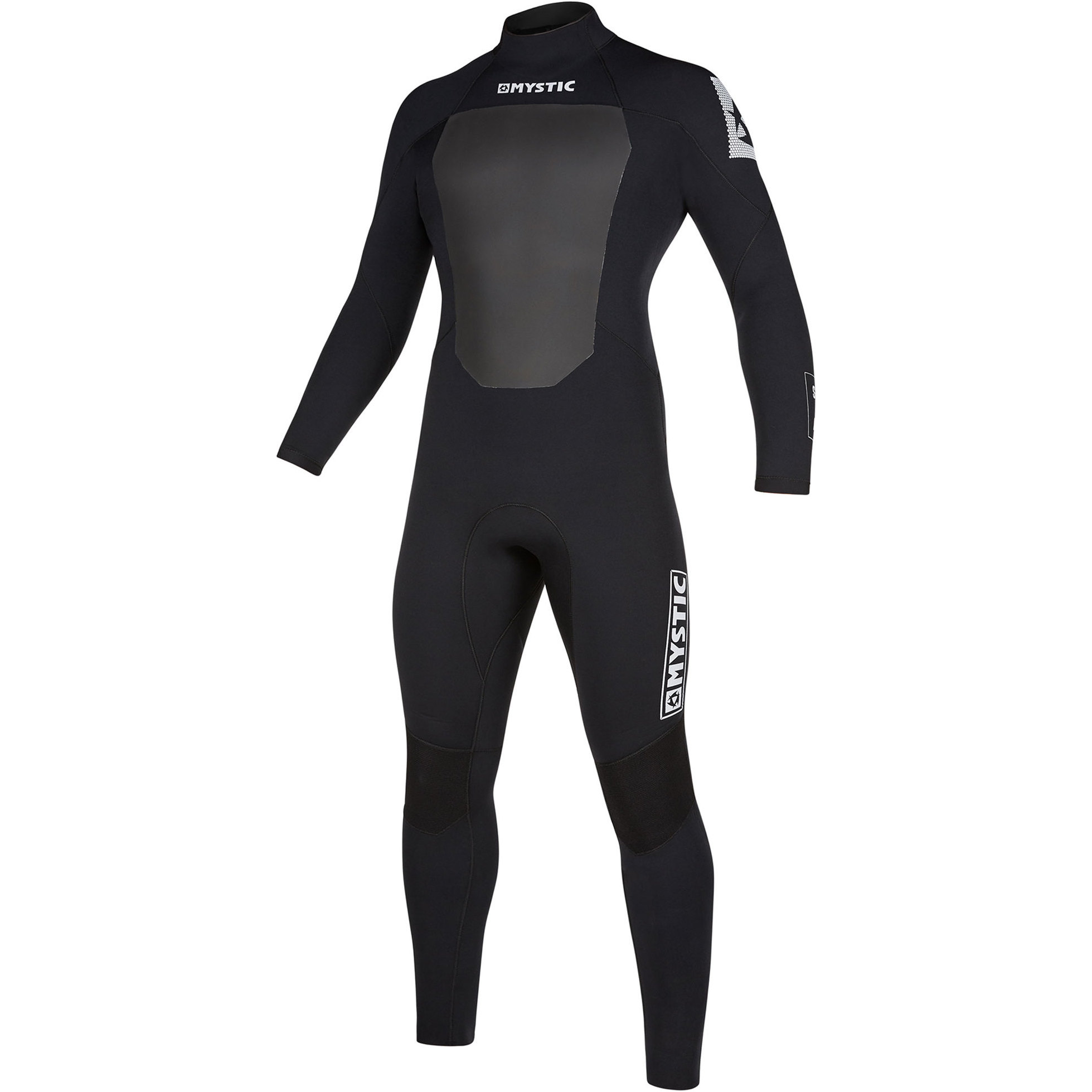 2021 Mystic Herrer Star 5/3mm Back Zip Våtdrakt 200015 - Sort