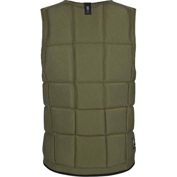 2021 Mystic The Dom Impact Vest Wake Front Zip Wdom - Modig Grøn