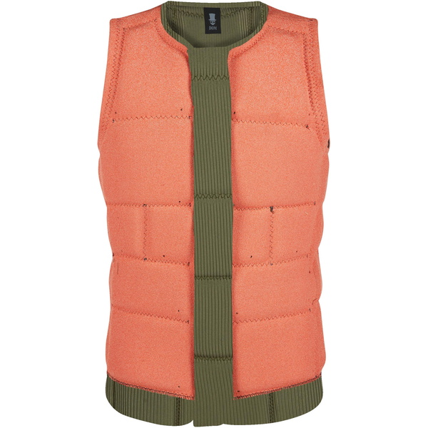 2021 Mystic The Dom Impact Vest Wake Front Zip Wdom - Modig Grøn
