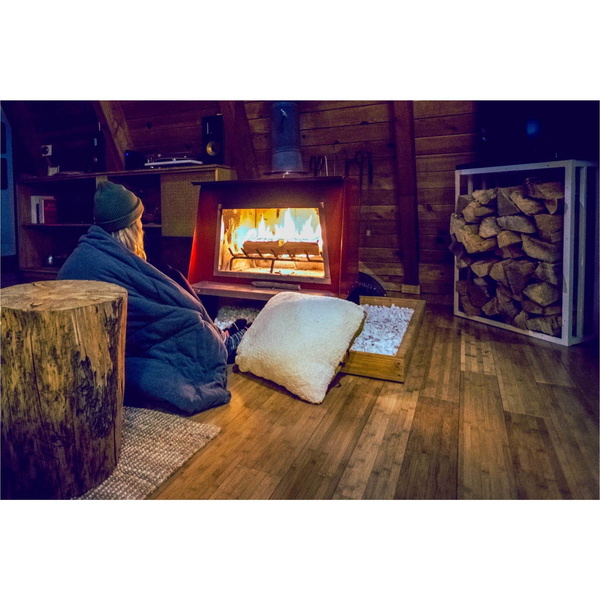 2021 Voited Genbrugt Fleece Udendørs Campingpudetæppe V20UN01BLFLC - Mørk Navy