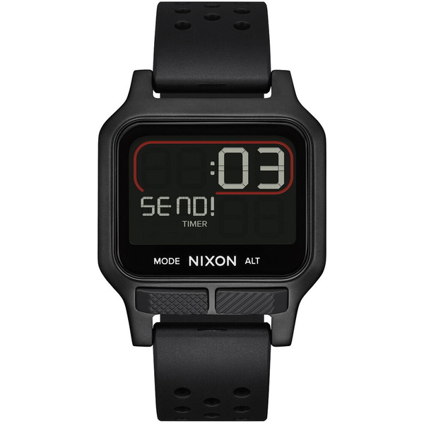 2024 Nixon Heat Surf Ur A1320 - Helt Sort