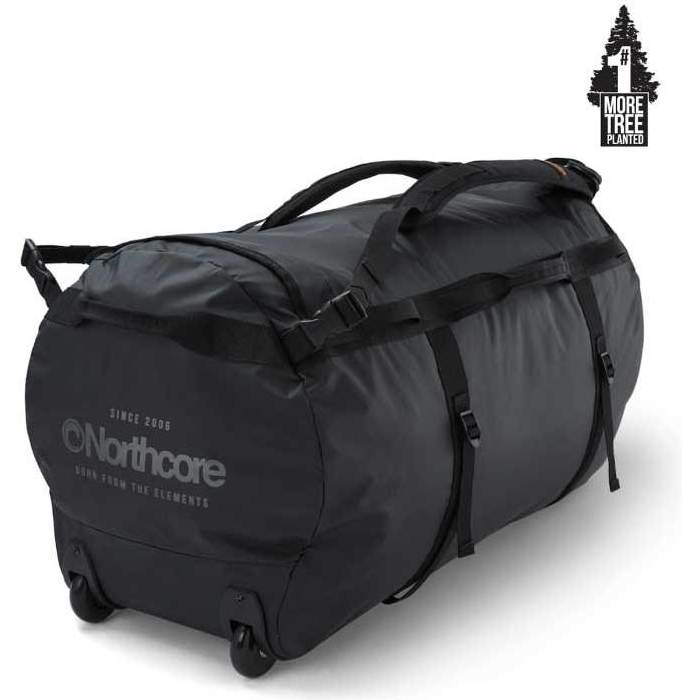 2026 Northcore Duffeltaske Med Hjul 110L NOCO123D - Black / Grå