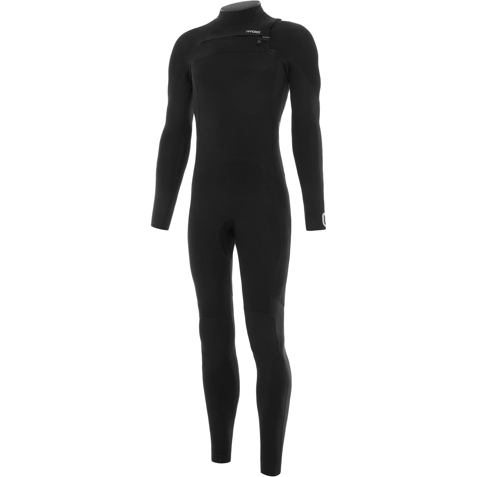 2025 Nyord Menneske Furno Warmth 4/3mm Chest Zip Gbs Våddragt Fwm43001 - Sort