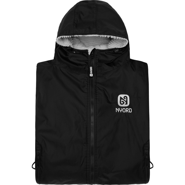 2026 Nyord Primaloft Udendørs Morgenkåbe ACC0005 - Black / Grå