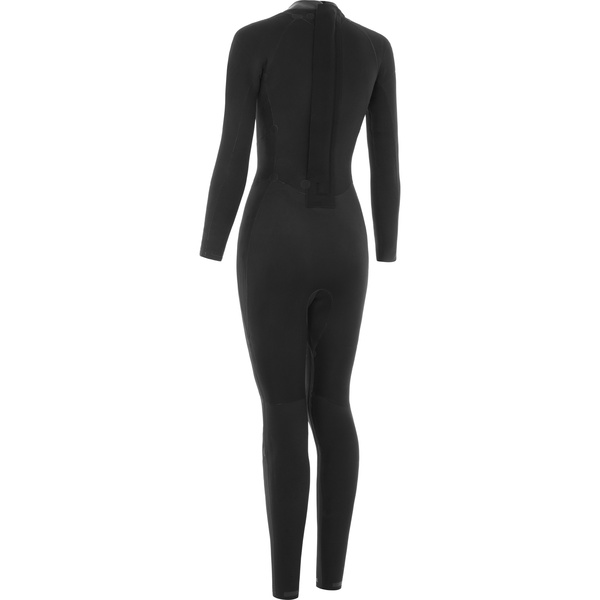 2025 Nyord Kvinder Furno 3/2mm Back Zip Gbs Våddragt Fbw32001 - Sort