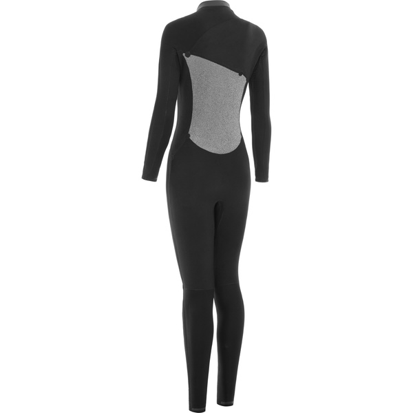 2025 Nyord Womens Furno Warmth 5/4mm Chest Zip Våddragt FWW54001 -.. Black
