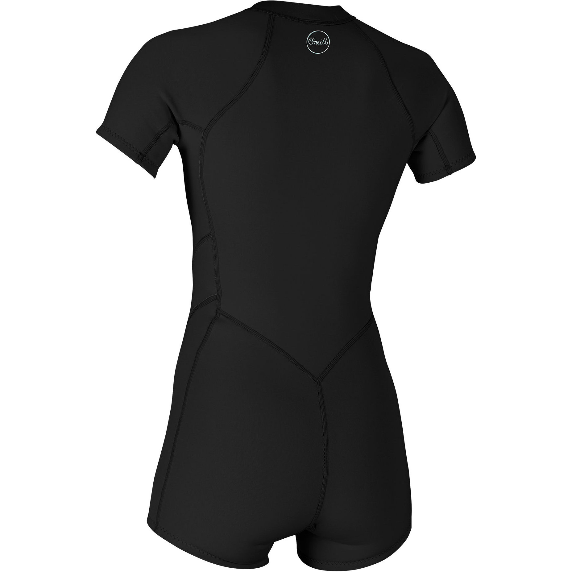 2026 O'Neill Dame Bahia 2/1mm Front Zip Shorty V&aring;ddragt Black 5293