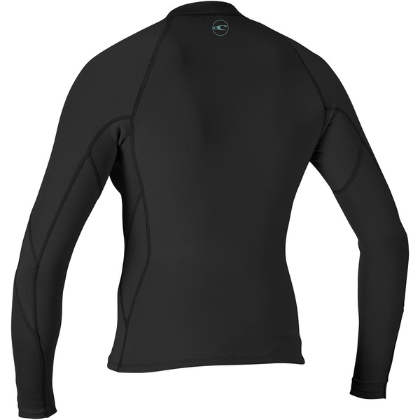 2026 O'neill Kvinder Reactor Ii 1.5mm Front Zip Neoprenjakke 5294 - Sort