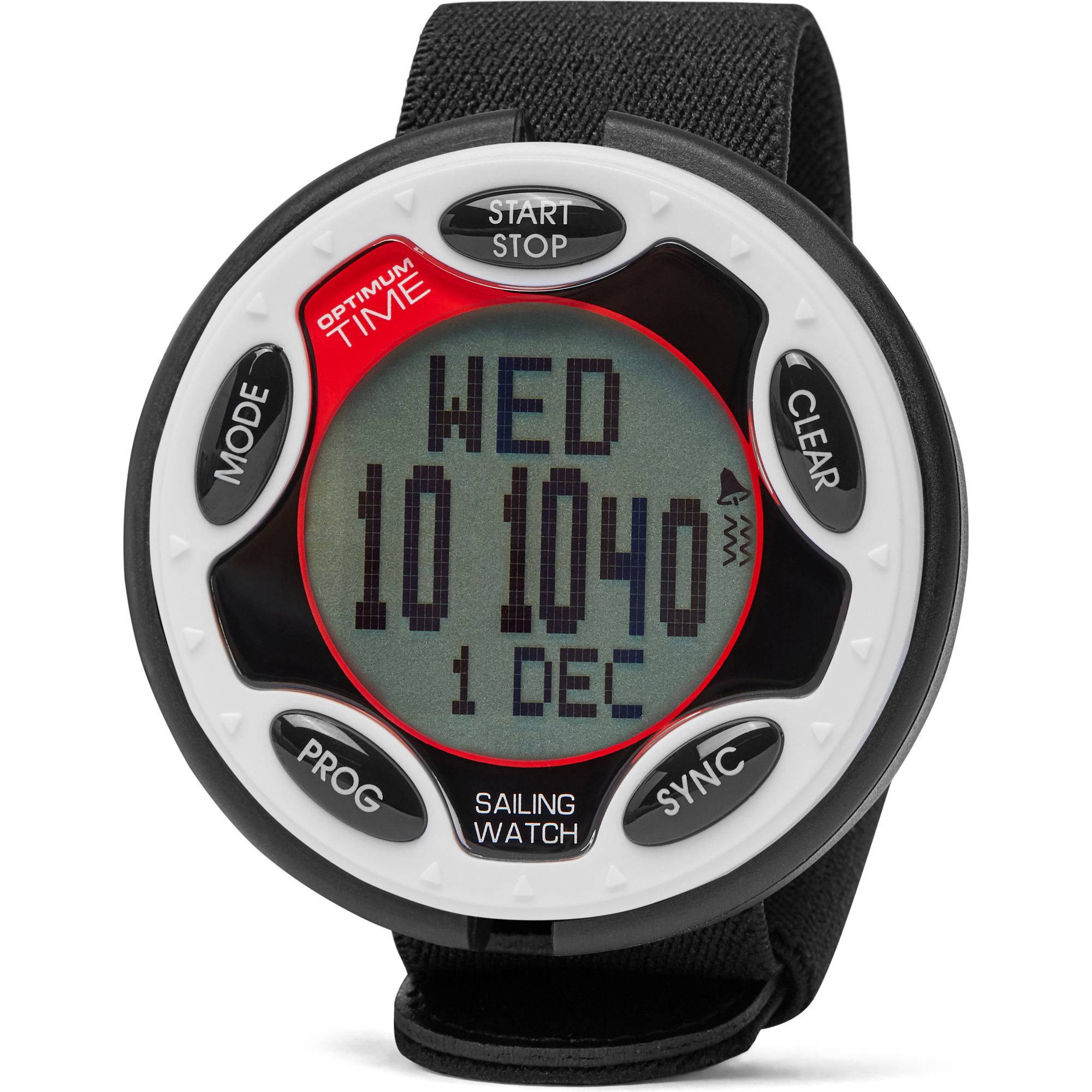 2026 Optimum Time Series 14 Genopladeligt Sejlende Ur Os145 - Hvid