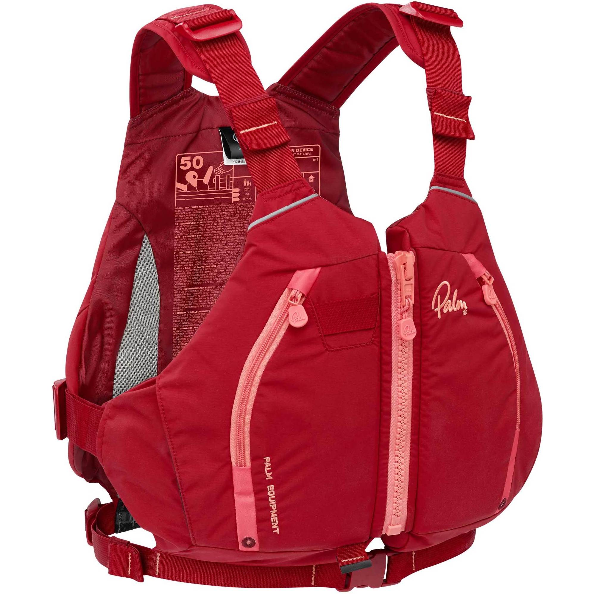 2026 Palm Dame Peyto TurKayak PFD 12640 - Chilli