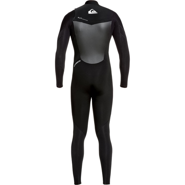 2021 Quiksilver Herre Syncro 3/2mm Chest Zip Våtdrakt Sort / Hvid Eqyw10308