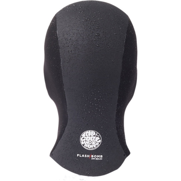 2026 Rip Curl Flashbomb 2mm Neopren Hætte Whoyim - Sort