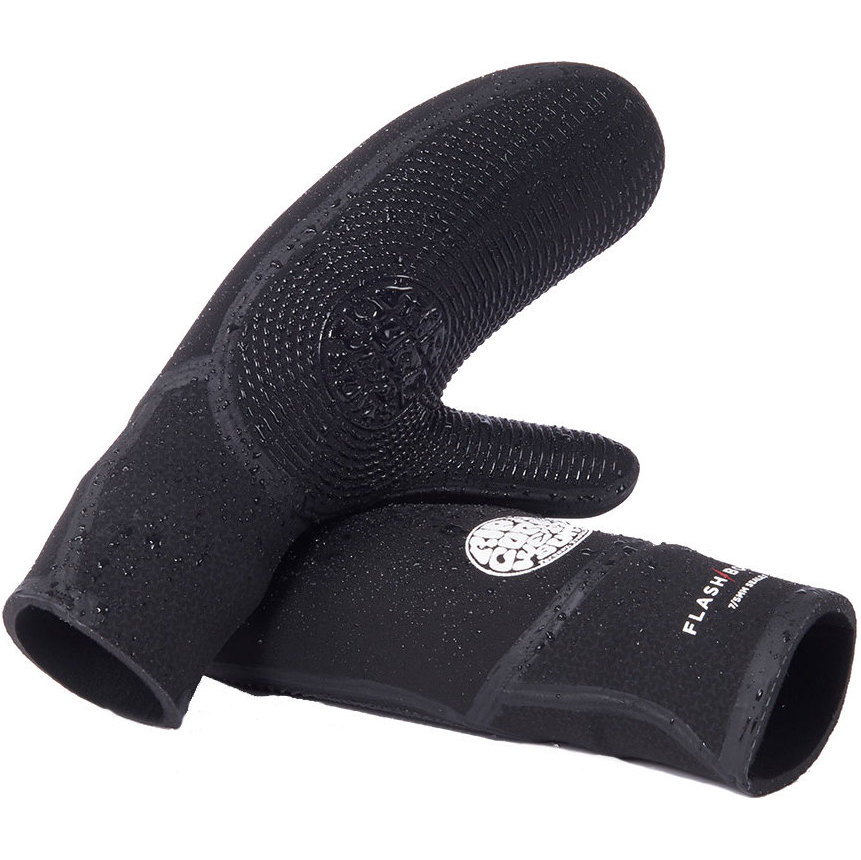 2026 Rip Curl Flashbomb 7/ 5mm Mitten Handske WGLYFF - Black